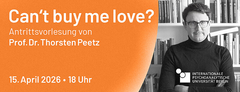Antrittsvorlesung Prof. Thorsten Peetz